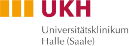 Logo des Universitätsklinikums Halle (Saale), ohne Fakultätsmarke